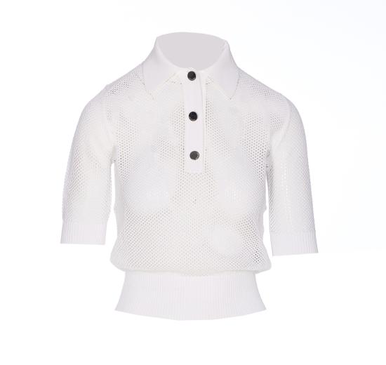 25SS 스포트막스 긴팔 티셔츠 2512361012600 CASTA 001 White - SPORTMAX
