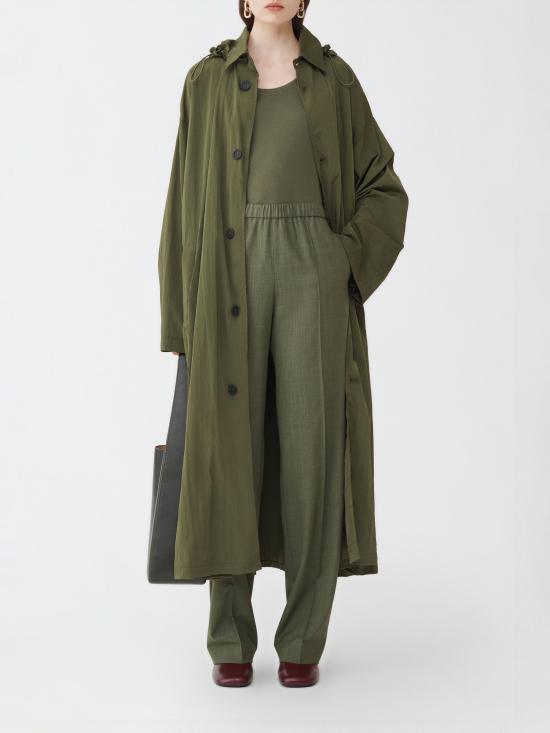 24FW 파비아나 필리피 팬츠 PAD214F322D620 6157 verde - FABIANA FILIPPI