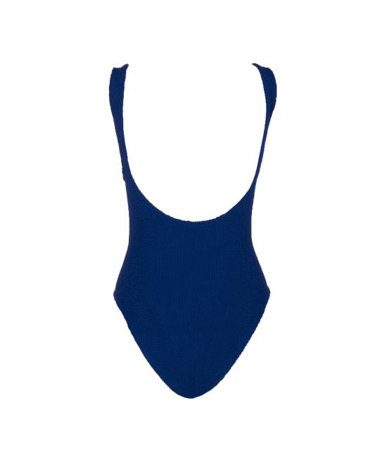 25SS HUNZA G LONDON 원피스 수영복 DOMINO NAVY Blue - HUNZA G