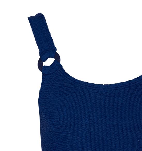 25SS HUNZA G LONDON 원피스 수영복 DOMINO NAVY Blue - HUNZA G