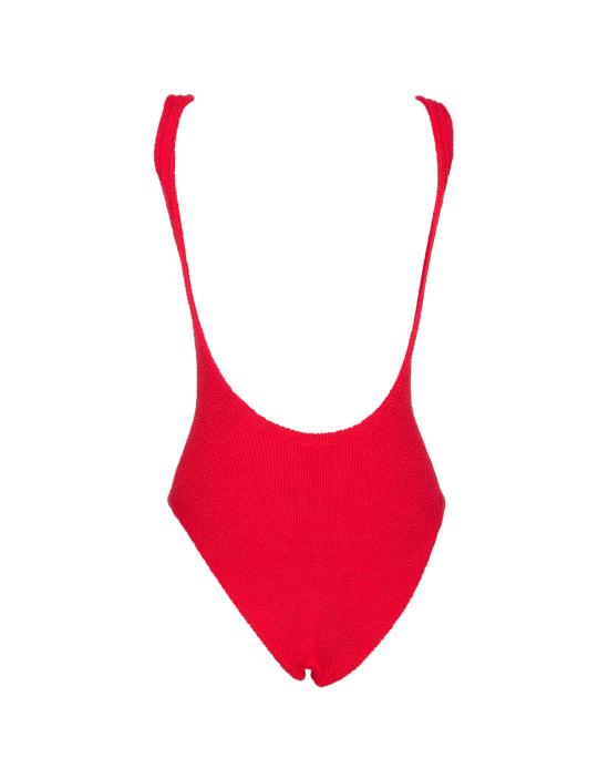 25SS HUNZA G LONDON 원피스 수영복 SQUARE RED Red - HUNZA G