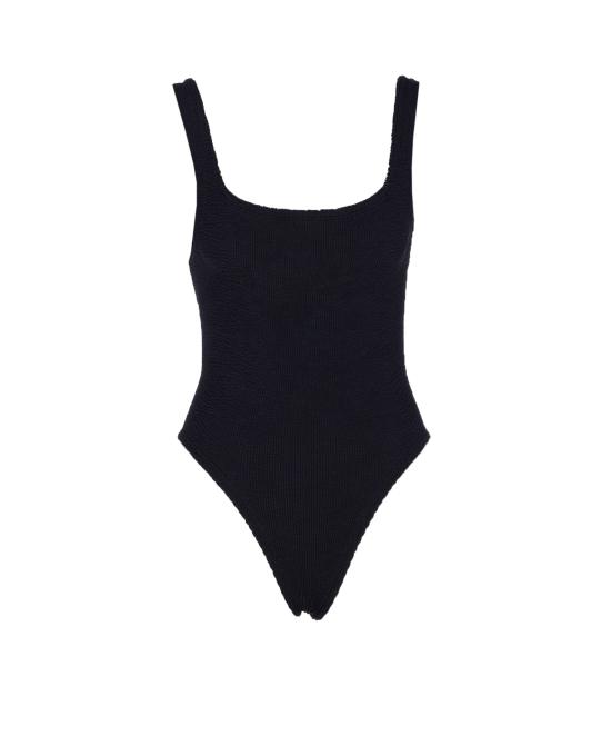 25SS HUNZA G LONDON 원피스 수영복 SQUARE BLACK Black