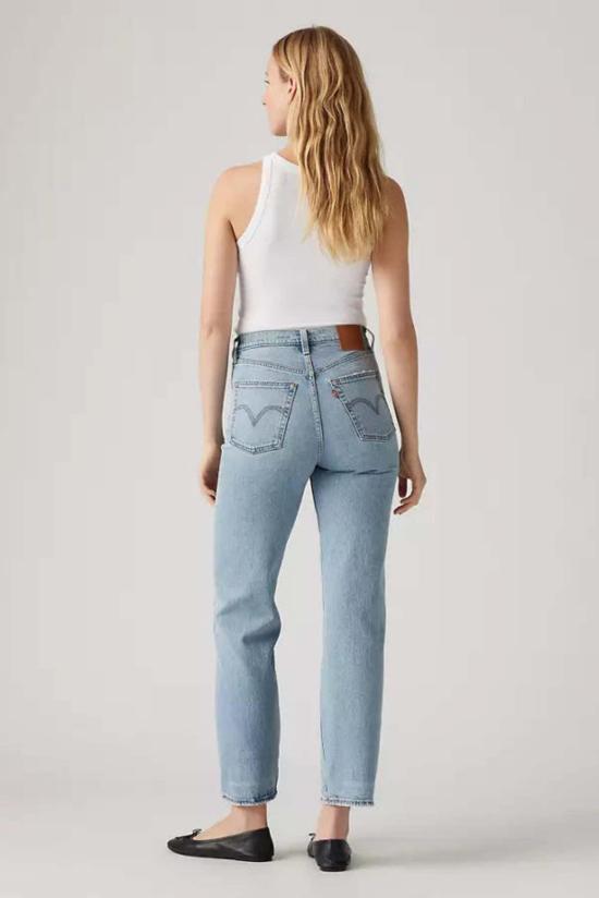  리바이스 데님 팬츠 리브케이지 스트레이트 앵클 진 데님 - LEVI'S