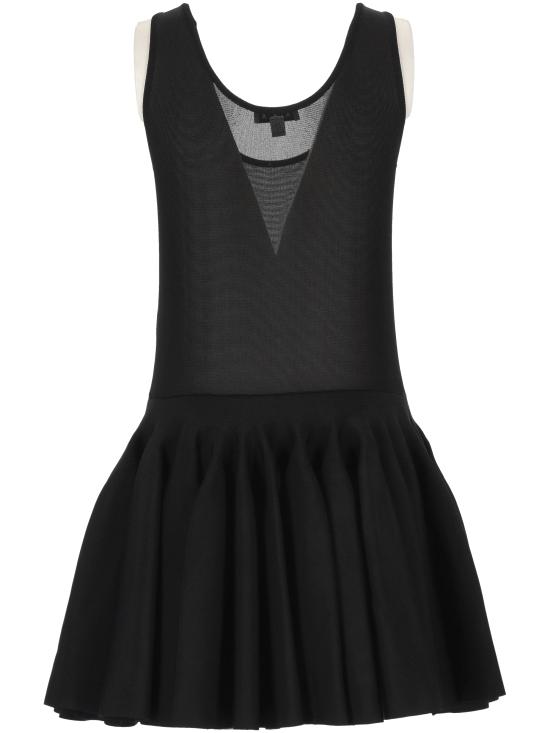 25SS 알라이아 숏 원피스 AA9R2647K044A 995 NOIRALAIA - ALAIA