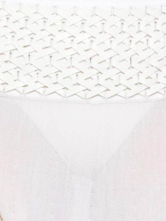 25SS 알라이아 미디 스커트 AA9J2254K004A 054 BLANC NATUREL - ALAIA