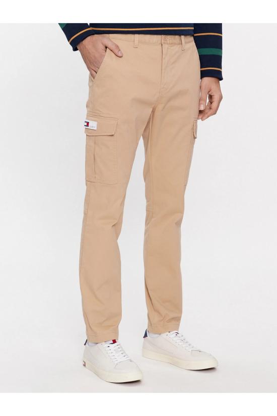  토미진 스트레이트 팬츠 DM0DM18341 AB0 Beige - TOMMY JEANS
