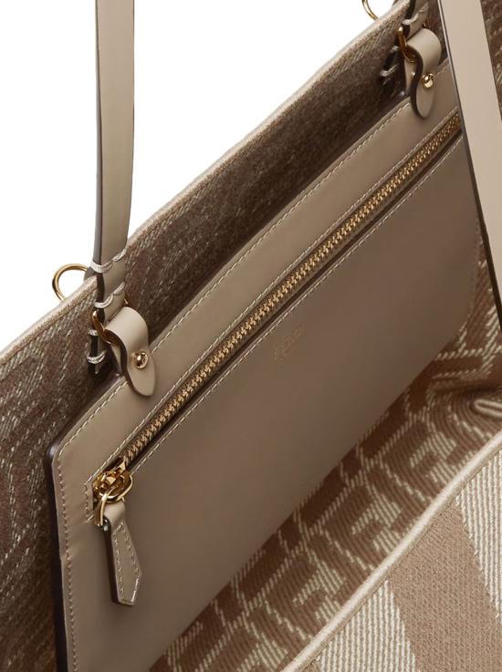 25SS 펜디 가방 8BH425AUPJF1SNP BC TORTORA OS Grey - FENDI