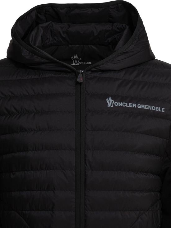 25SS 몽클레어 숏패딩 코튼 집업 후드 8G0000589AW0999 BLACK DOM - MONCLER