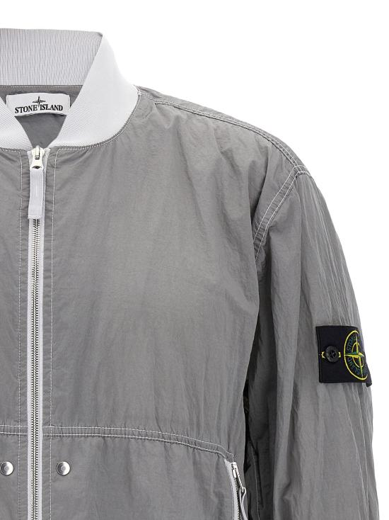 25SS 스톤 아일랜드 자켓 K1S154100019S0020V0061 PEARL GRAY DOM - STONE ISLAND
