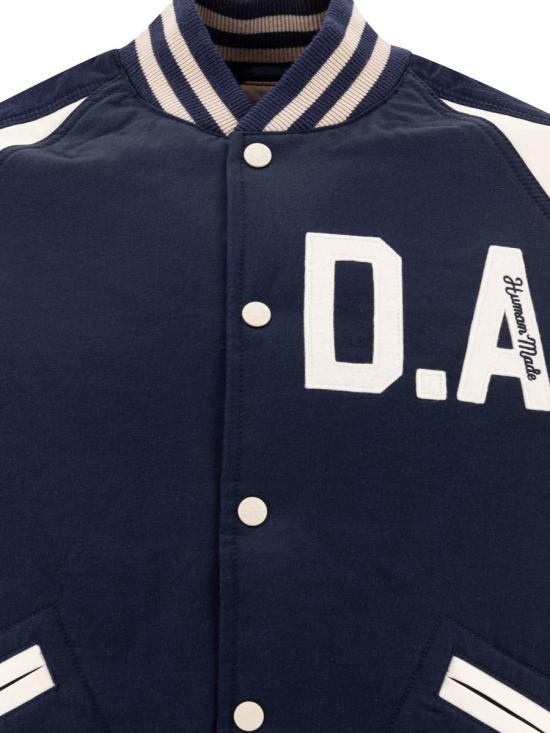 25SS 휴먼메이드 봄버 자켓 HM29JK020NAVY DOM - HUMANMADE