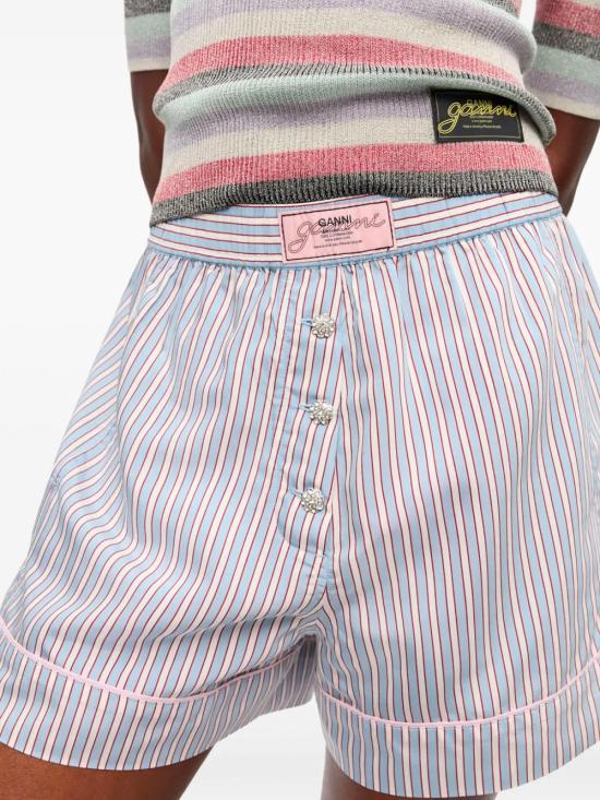 25SS 가니 숏팬츠 W0388 326 Clear Blue - GANNI