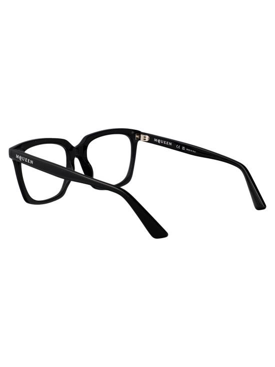 25FW 알렉산더 맥퀸 안경 AM0513O 001 black - ALEXANDER MCQUEEN