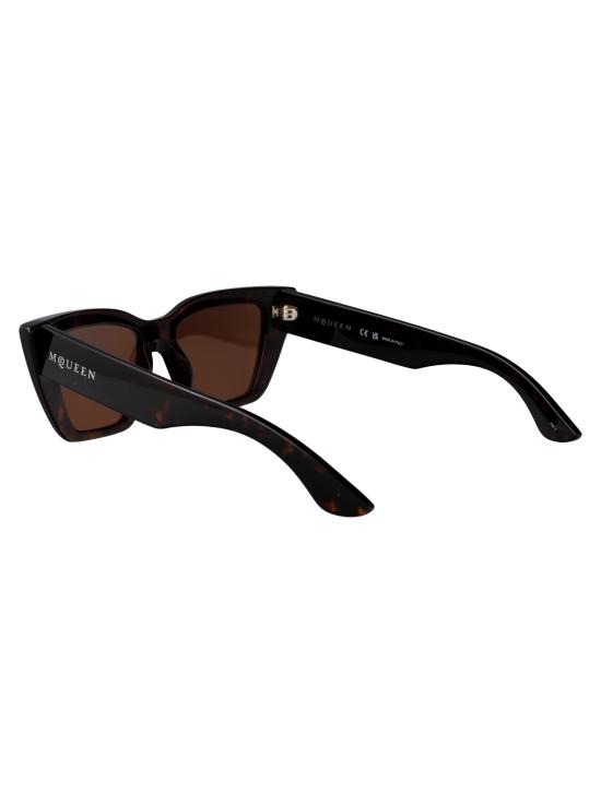 26SS 알렉산더 맥퀸 선글라스 AM0507S 002 havana - ALEXANDER MCQUEEN