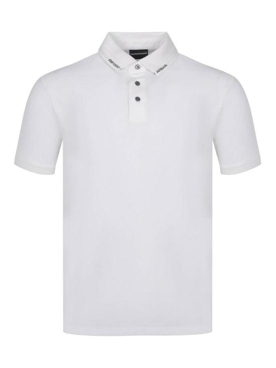 25SS 엠포리오 아르마니 폴로 티셔츠 EM001081AF10497U0003 White
