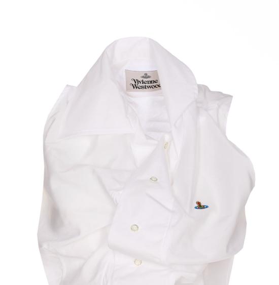 25SS 비비안웨스트우드 셔츠 15010067W012UA401 WHITE - VIVIENNE WESTWOOD