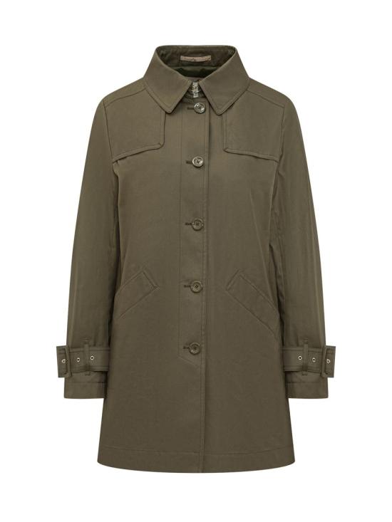 25SS 에르노 숏 트렌치 코트  GC000482D13218Z 7730 GREEN