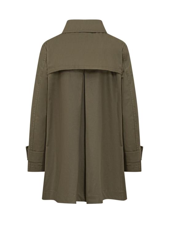 25SS 에르노 숏 트렌치 코트  GC000482D13218Z 7730 GREEN - HERNO