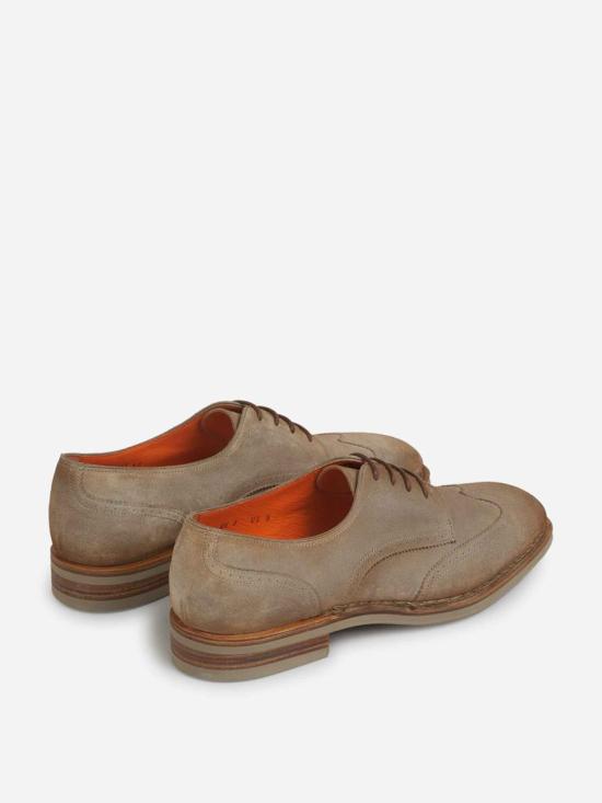 25SS 산토니 로퍼 MCAD19083MI8BOVSM45 M45Brown Beige - SANTONI