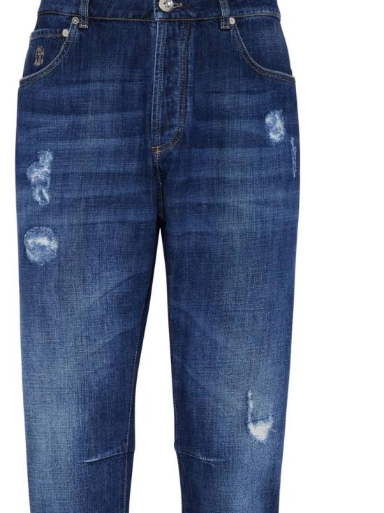 25FW 브루넬로 쿠치넬리 데님 팬츠 M0Z37X2340C1468 MULTICOLOR - BRUNELLO CUCINELLI