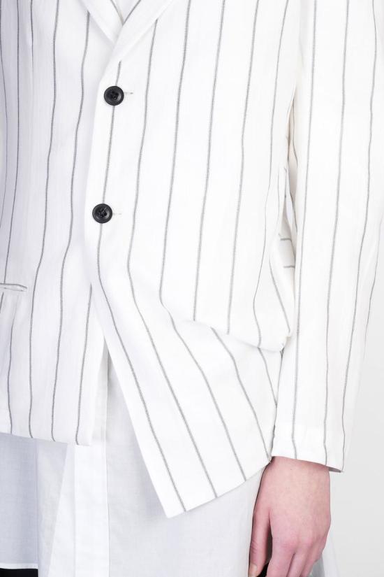 25SS 와이즈 요지 야마모토 자켓 420183 YP J11 511 WHITE - Y’S YOHJI YAMAMOTO