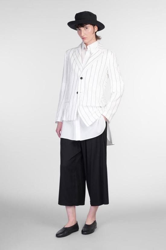 25SS 와이즈 요지 야마모토 자켓 420183 YP J11 511 WHITE - Y’S YOHJI YAMAMOTO