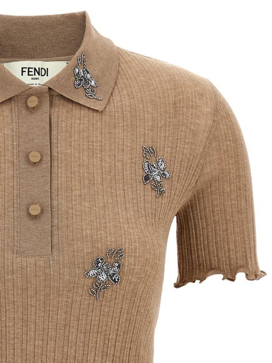  펜디 셔츠 FS9713ASNGF1SA0 BROWN - FENDI