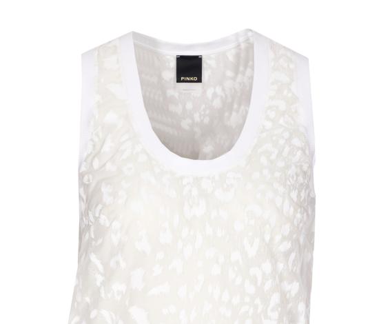 25SS 핑코 민소매 티셔츠 105260 A2MNZ04 White - PINKO