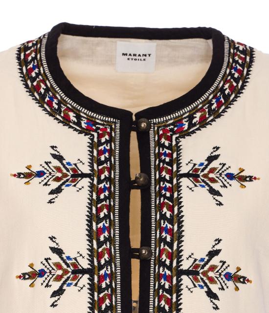 25SS 이자벨마랑 베스트 GI0043FA C1J09E23EC White - ISABEL MARANT