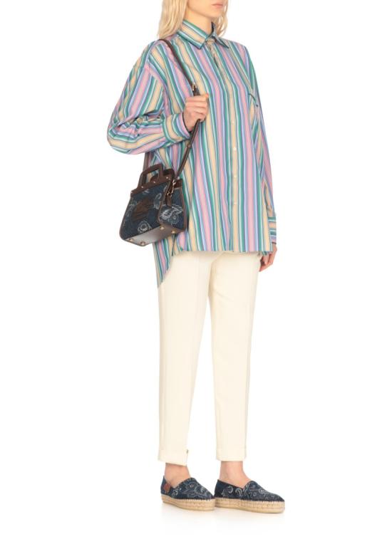 25SS 에트로 긴팔 티셔츠 WRIA002899TR572S9890 Multicolor - ETRO