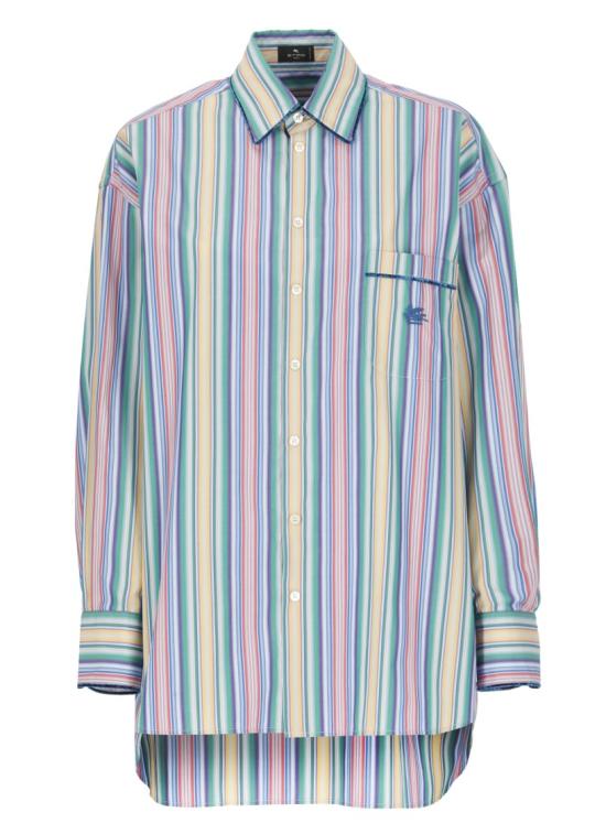 25SS 에트로 긴팔 티셔츠 WRIA002899TR572S9890 Multicolor