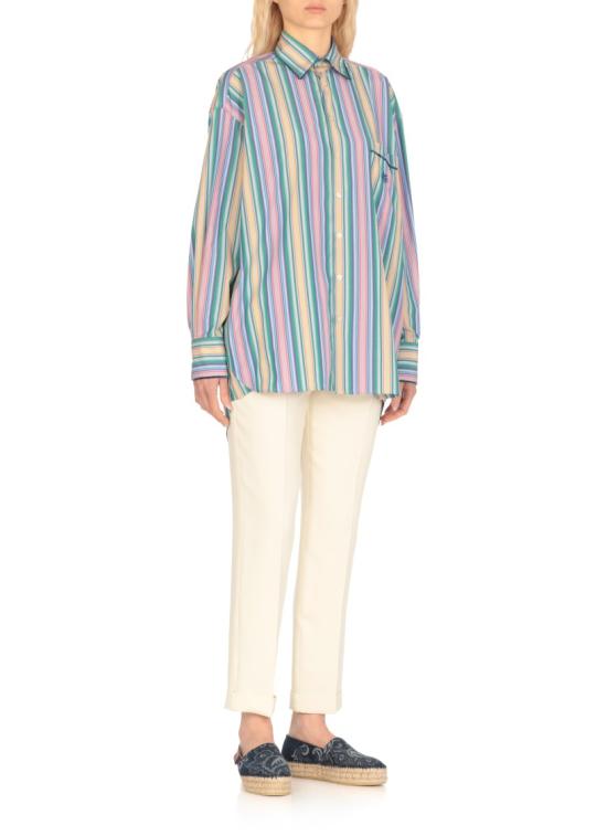 25SS 에트로 긴팔 티셔츠 WRIA002899TR572S9890 Multicolor - ETRO