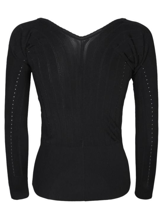  자크뮈스 니트웨어 241KN357 2358 990 Black - JACQUEMUS