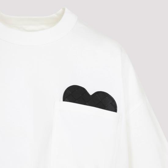 25SS 보테가베네타 반팔 티셔츠 817573 V4XI0 White - BOTTEGA VENETA