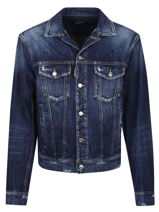 25SS 디스퀘어드2 데님 자켓 S71AN0599 S30309 Blue