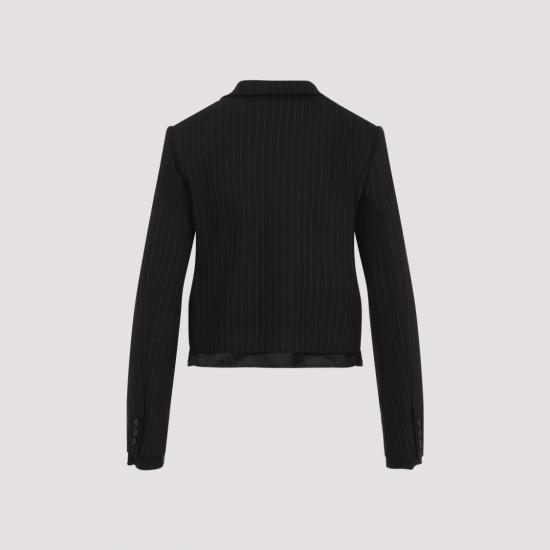 25SS 미우미우 자켓 MH1783SOOO 16FA Black - MIU MIU