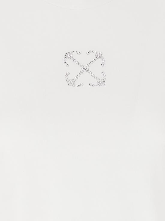 25SS 오프화이트 반팔 티셔츠 OWAA112S25JER00201720172 - OFF WHITE