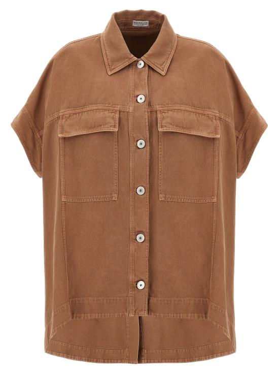 25SS 브루넬로 쿠치넬리 블라우스/셔츠 ML996FX726C2867