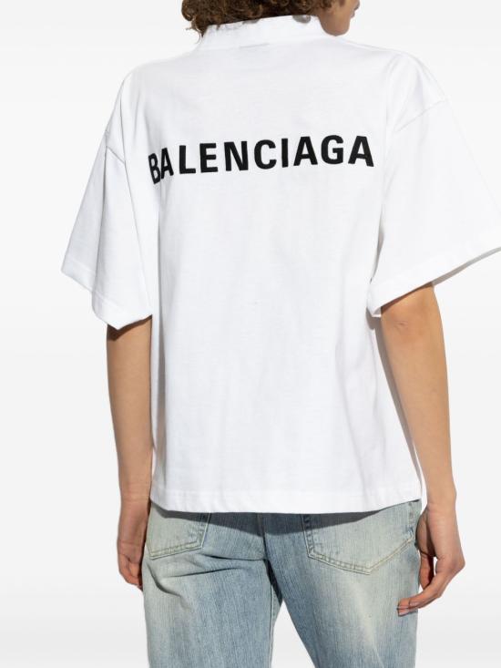 25SS 발렌시아가 반팔 티셔츠 818431 TPVK19040 White - BALENCIAGA