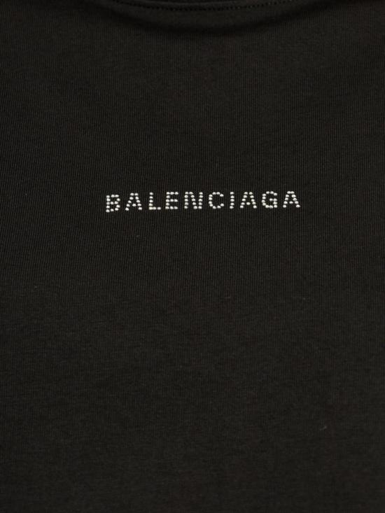 25SS 발렌시아가 반팔 티셔츠 818431 TOVJ61000 Black - BALENCIAGA