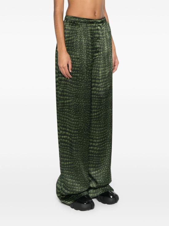 25SS 발렌시아가 스트레이트 팬츠 681822 TRLC73001 Green - BALENCIAGA
