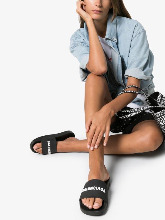 25SS 발렌시아가 뮬/슬리퍼 565547 W1S801006 Black - BALENCIAGA