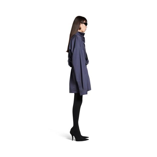 25SS 발렌시아가 숏 원피스 814136 TRM174530 Blue - BALENCIAGA
