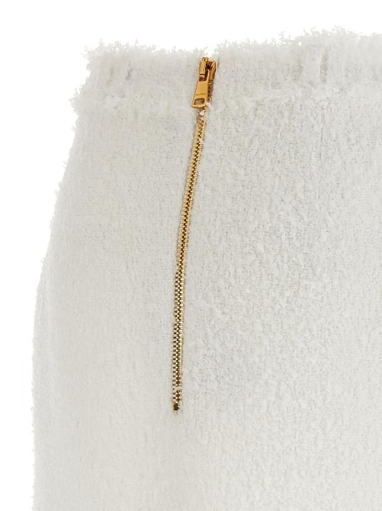  발망 숏 스커트 DF1LBA20XC670FA - BALMAIN