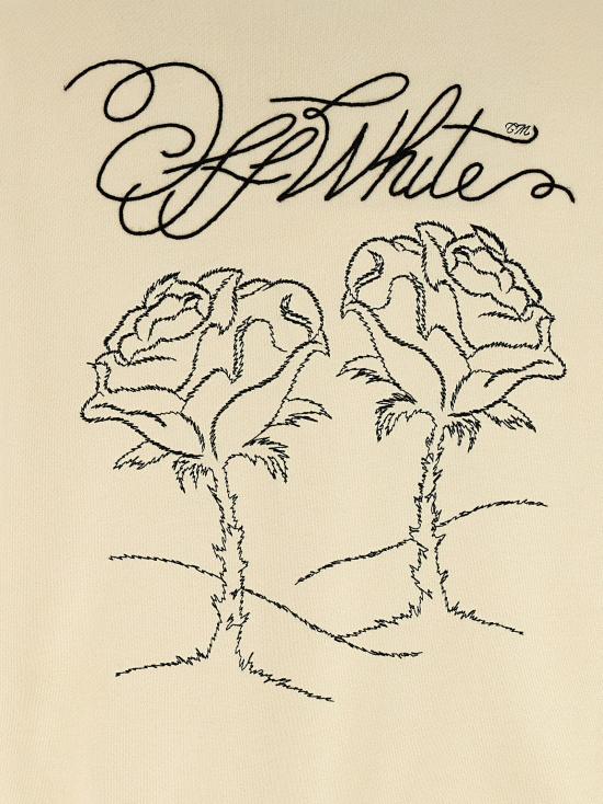 25SS 오프화이트 긴팔 티셔츠 OWBB058S25FLE0030B100B10 - OFF WHITE