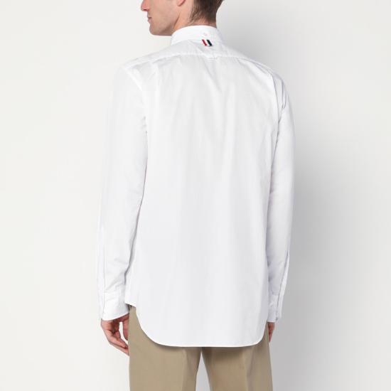  톰브라운 후드 티셔츠 MWL010E03113 White - THOM BROWNE