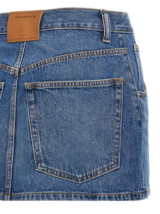 25SS 데님 X 알렉산더 왕 숏 스커트 4DC2255721401 - DENIM X ALEXANDER WANG