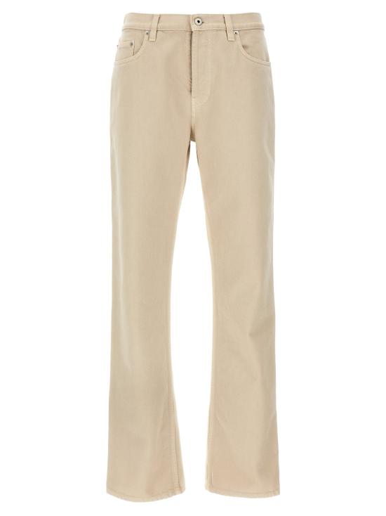 25SS 버버리 로고 패치 스트레이트 레그 바지 8101479OAT