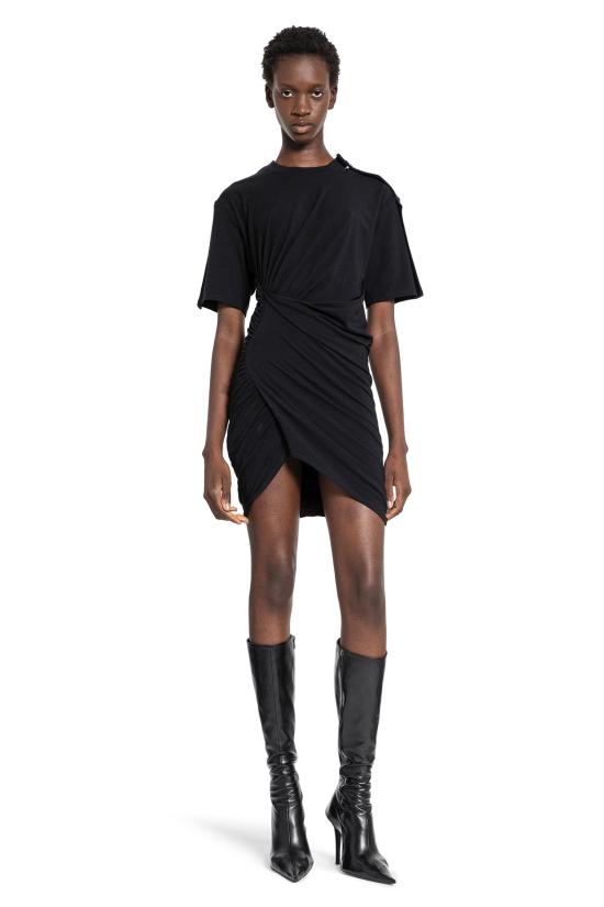  뮈글러 숏 원피스 24F1RO162011191999 Black - MUGLER