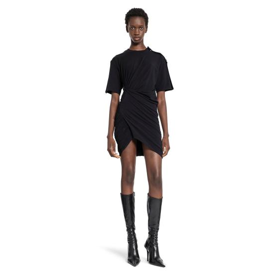  뮈글러 숏 원피스 24F1RO162011191999 Black