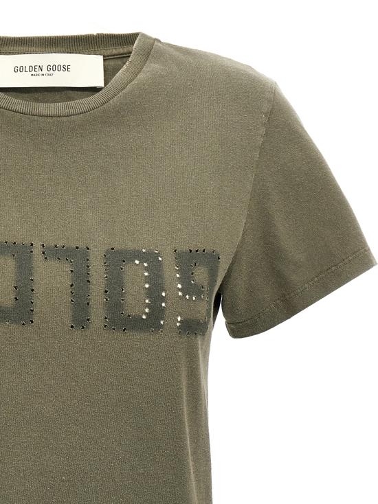25SS 골든구스 반팔 티셔츠 GWP01221P0006713547935479 - GOLDEN GOOSE